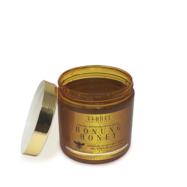 Máscara Repositora de Colágeno Mel Capilar Tyrrel Professional Honung Honey 500g