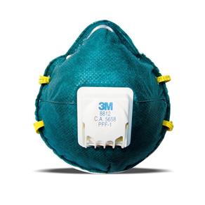 Máscara Respiradora com Válvula PFF-1 8812/60 - 3M
