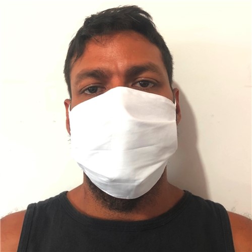 Máscara Respiratória de Proteção Lavável com 3 Unidades