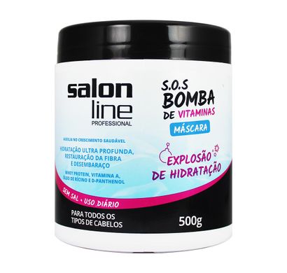 Máscara S.O.S Bomba de Vitaminas 500g - Salon Line