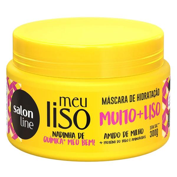 Mascara Salon Line 300gr Meu Liso Amido Milho - Salon Line Professional