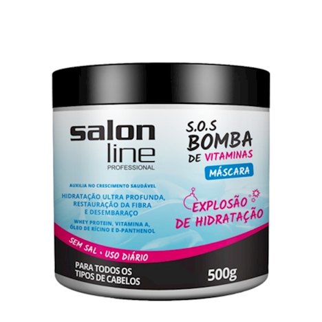 Máscara Salon Line Sos Bomba de Vitaminas - 500G