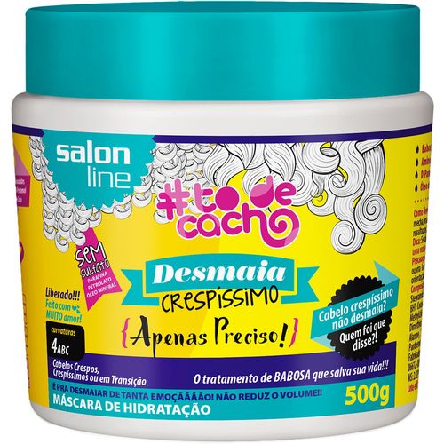 Máscara Salon Line #todecacho Desmaia Crespíssimo - 500g
