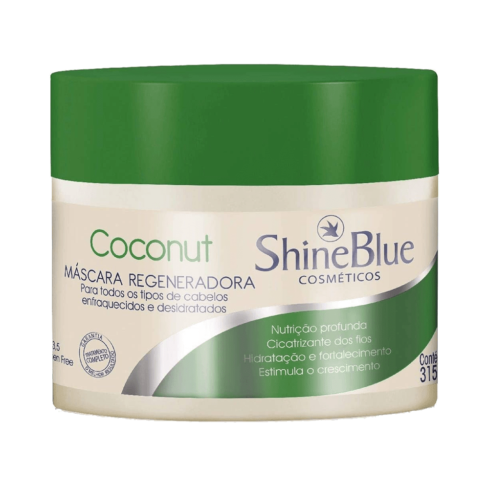 Máscara Shine Blue Coconut 315g