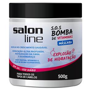 Máscara SOS Bomba de Vitaminas 500g - Salon Line - 500 G