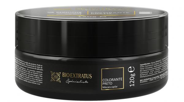 Mascara Specialiste Colorante Bioextratus Preto 120g - Bio Extratus