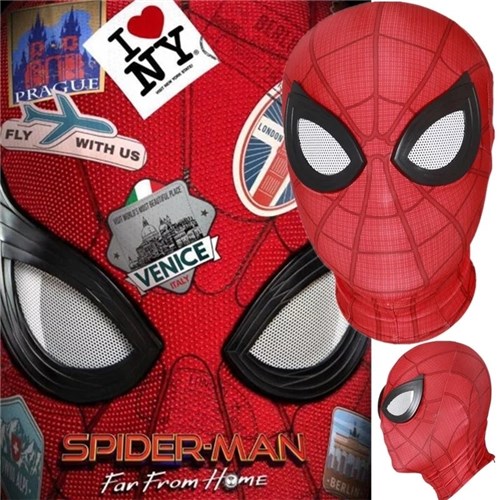 Máscara Spider-Man: Longe de Casa Peter Parker