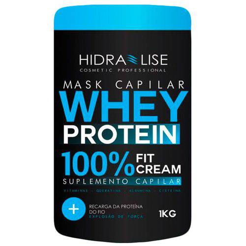 Máscara Suplemento Capilar Whey Protein 1kg - Hidra Lise