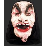 Máscara Terror Bruxa Capuz Halloween Carnaval Fantasia Geek