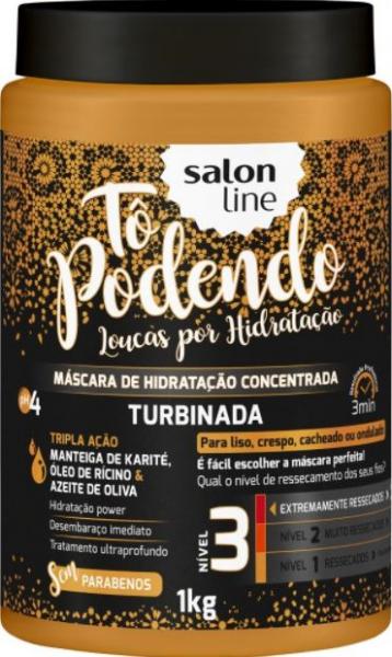 Máscara Tô Podendo Nível 3 - Turbinada - Salon Line