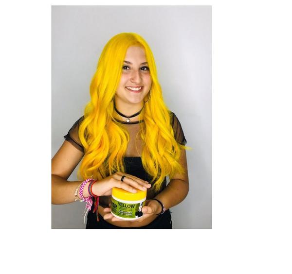 Mascara Tonalizante Amarelo Power Color Troia Hair 300gr