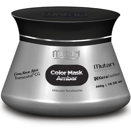 Máscara Tonalizante Color Mask Ambar - Mutari Professional KeraFashion - 300g