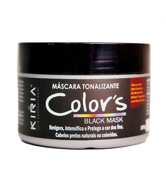Máscara Tonalizante Color's Black Mask - 250g - Kiria Hair