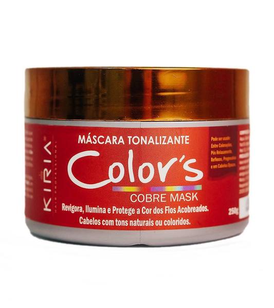 Máscara Tonalizante Color's Cobre Mask -250g - Kiria Hair