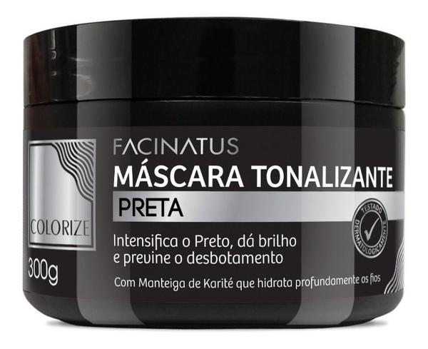 Mascara Tonalizante Cor Preta Black Colorize Tons Escuros - Facinatus Cosméticos