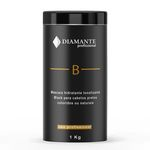 Mascara Tonalizante Hidratante Black Profissional para cabelos pretos Diamante Profissional 1 Kg