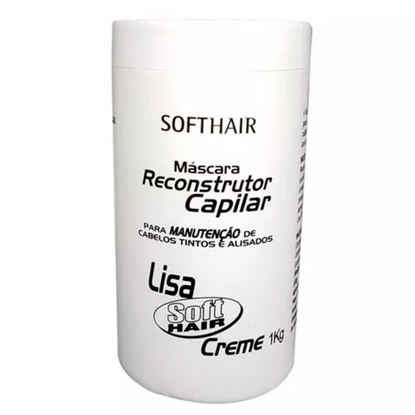 Máscara Tratamento Soft Hair Lisa Reconstrutor Capilar 1kg