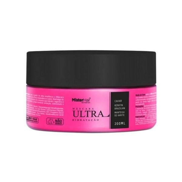 Mascara Ultra Hidratação - Mister Hair - 200ml