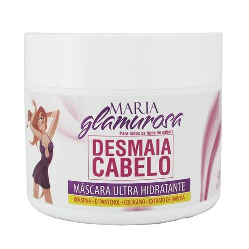 Máscara Ultra Hidratante Desmaia Cabelo Maria Glamurosa - 500g