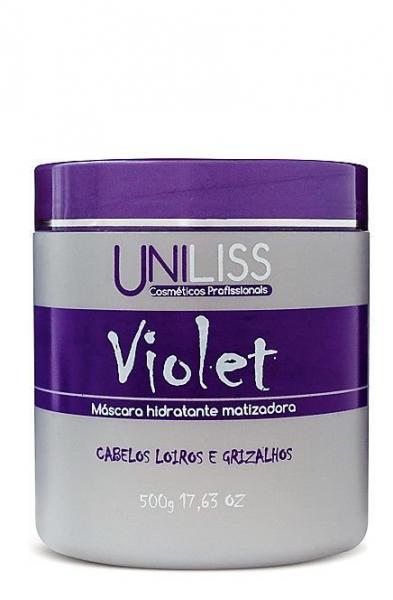 Mascara Uniliss Hidratante Violet Matizadora - 500 Gr - Uniliss Cosméticos - Profissionais