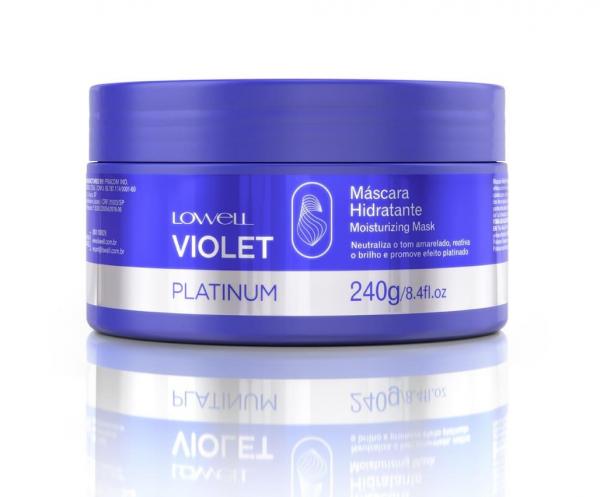 Máscara Violet Platinum 240g - Lowell