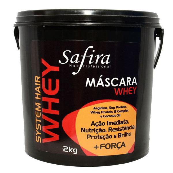 Mascara Whey System 2kg Safira Hair