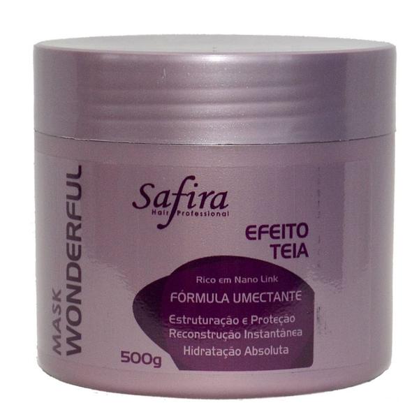 Mascara Wonderful Efeito Teia 500g Safira Hair