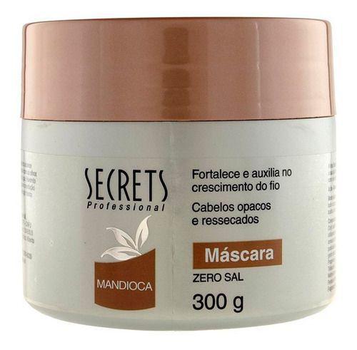 Máscara Zero Sal Mandioca 300g - Secrets Professional