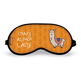 Máscaras de Dormir - Crazy Alpaca Lady