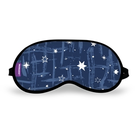 Máscaras de Dormir - Estrelado Azul
