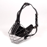 Máscaras Pet Focinho Metal Wire Basket Design Anti-cortantes para Pequenas e Médias cães grandes