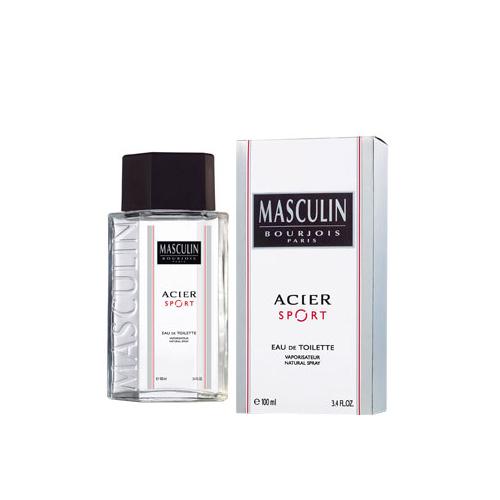 Masculin Acier Sport Bourjois - Perfume Masculino - Eau de Toilette