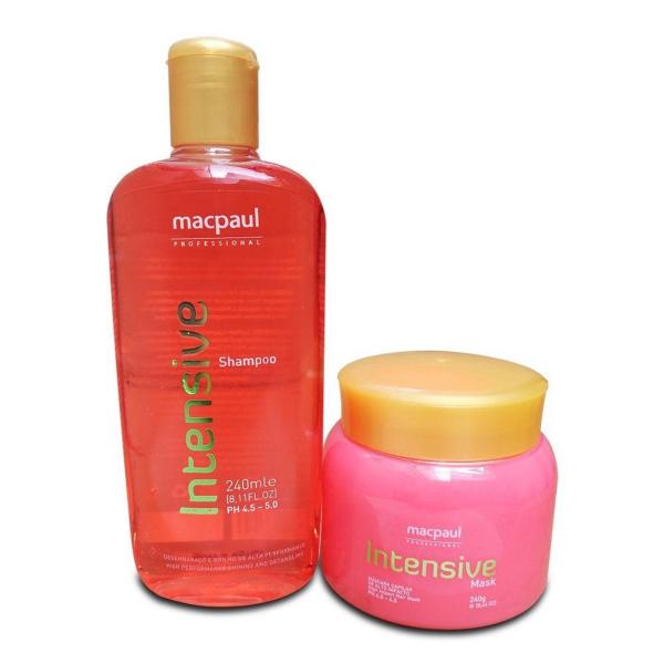 MasPaul Kit Shampoo Intensive +Mask Intensivec240g - Inoar
