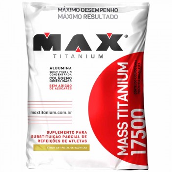 Mass Titanium 17500 1,4 Kg - Refil - Max Titanium