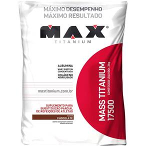 Mass Titanium 17500 - 3 KG - Max Titanium - CHOCOLATE