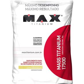 Mass Titanium 17500 - 3 KG - Max Titanium - LEITE CONDENSADO