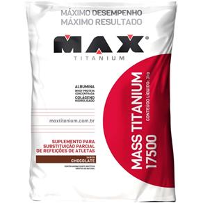 Mass Titanium 17500 (3Kg Refil) - Max Titanium - Baunilha