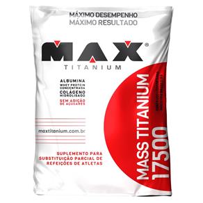 Mass Titanium 17500 - Max Titanium - Baunilha - 1,4 Kg