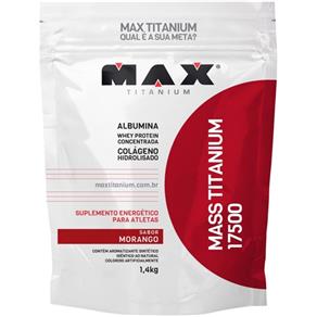 Mass Titanium 17500 Refil (1,4kg) - Max Titanium - Morango - MORANGO