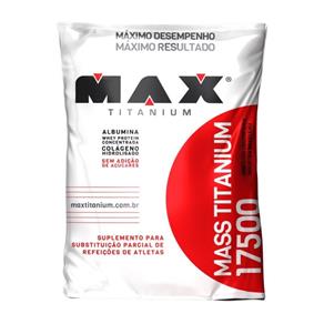 Mass Titanium 17500 Refil (3kg) Leite Condensado - Max Titanium