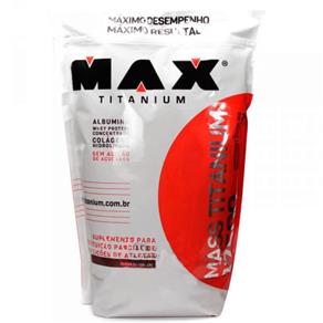 Mass Titanium 17500 Refil - Max Titanium - Baunilha - 3 Kg