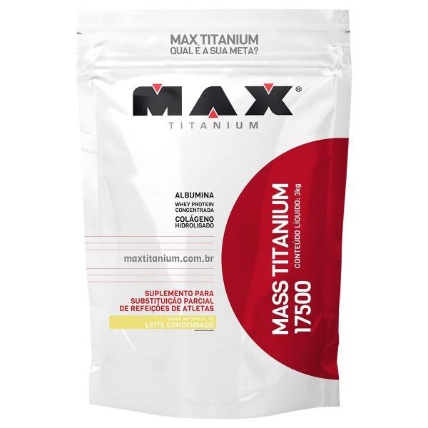 Mass Titanium 17500 Max Titanium 3kg Baunilha