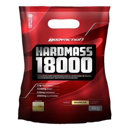Massa Hard Mass - Body Action 3kg - Morango