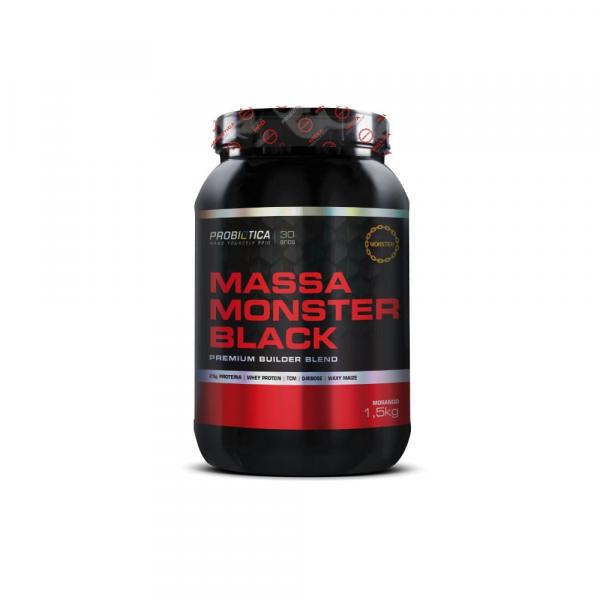 MASSA MONSTER BLACK 1,5kg - MORANGO - Probiótica