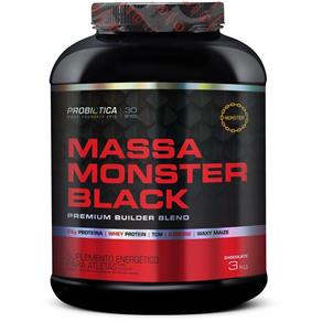 Massa Monster Black - Probiótica Professional Line - CHOCOLATE - 3 KG