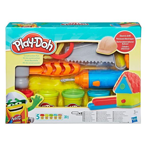 Massinha Play-Doh Kit de Construção - Hasbro