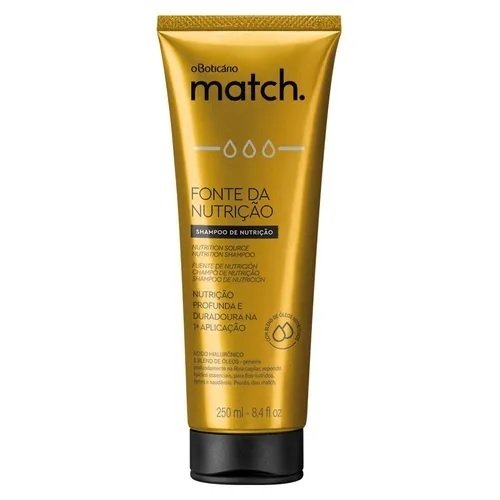 Match Fonte da Nutrição Shampoo 250Ml [O Boticário]