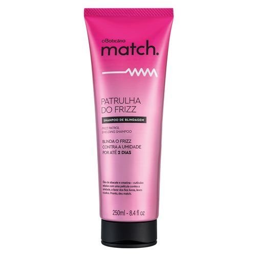 Match Shampoo Patrulha do Frizz - 250Ml