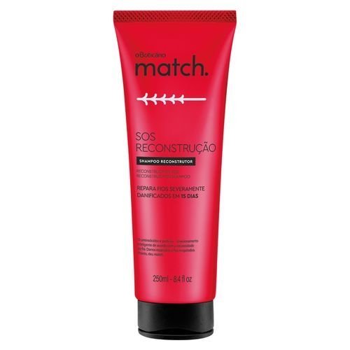 Match Shampoo Sos Reconstrução - 250Ml