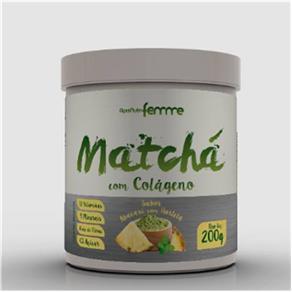 Matchá com Colágeno Solúvel - Sabor Abacaxi C/Hortelã
